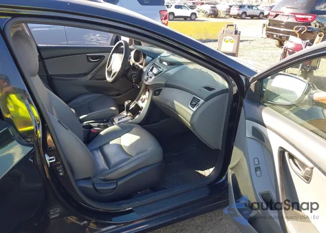 2013 Hyundai Elantra Limited из США, поврежденный, VIN KMHDH4AE7DU541651